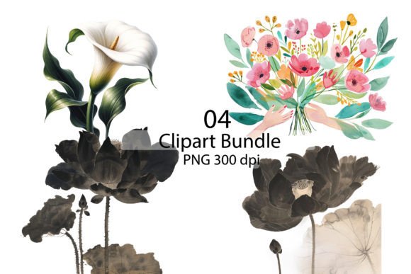 Download Floral Clipart Bundle, Wild Flower - Premium Resources