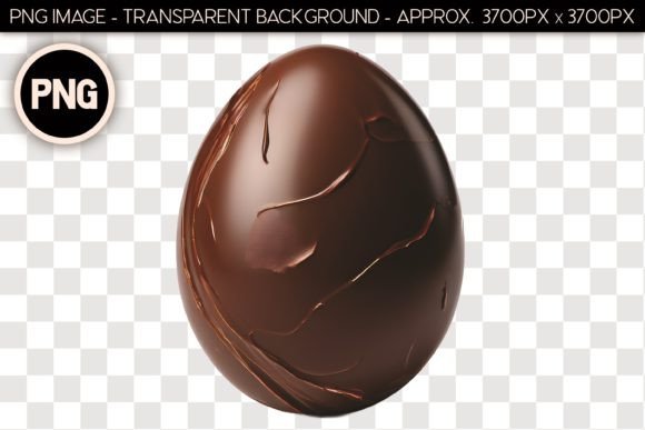 Download Chocolate Easter Egg Isolated Object 6 - Isolate Collection