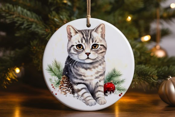 Download American Shorthair Isolate Ornament - Isolate Collection