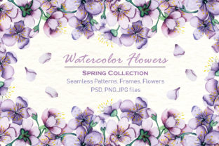 Download Watercolor Flowers - Spring Collection - Watercolor flower Collection